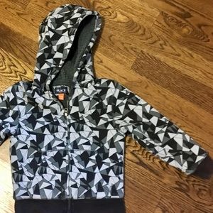 Very warm boys size 5/6 hooded sweatshirt